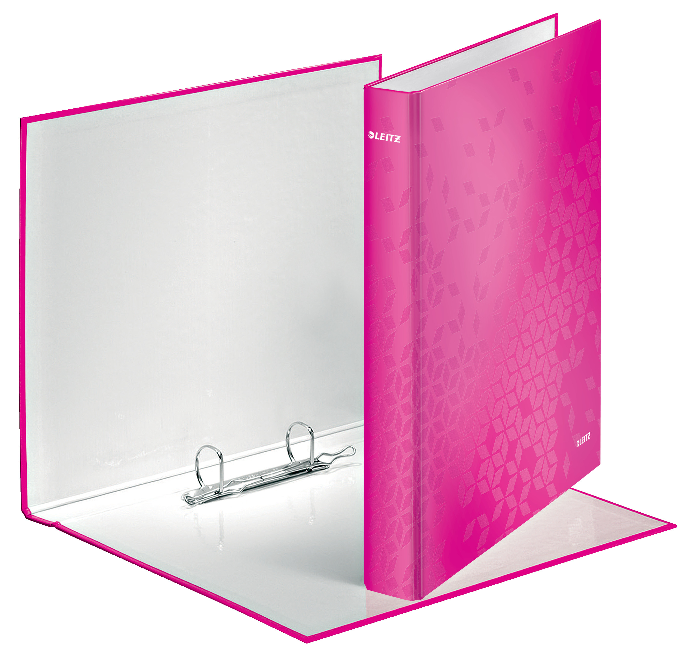 Leitz Ringperm WOW A4+ 2DR/25mm rosa