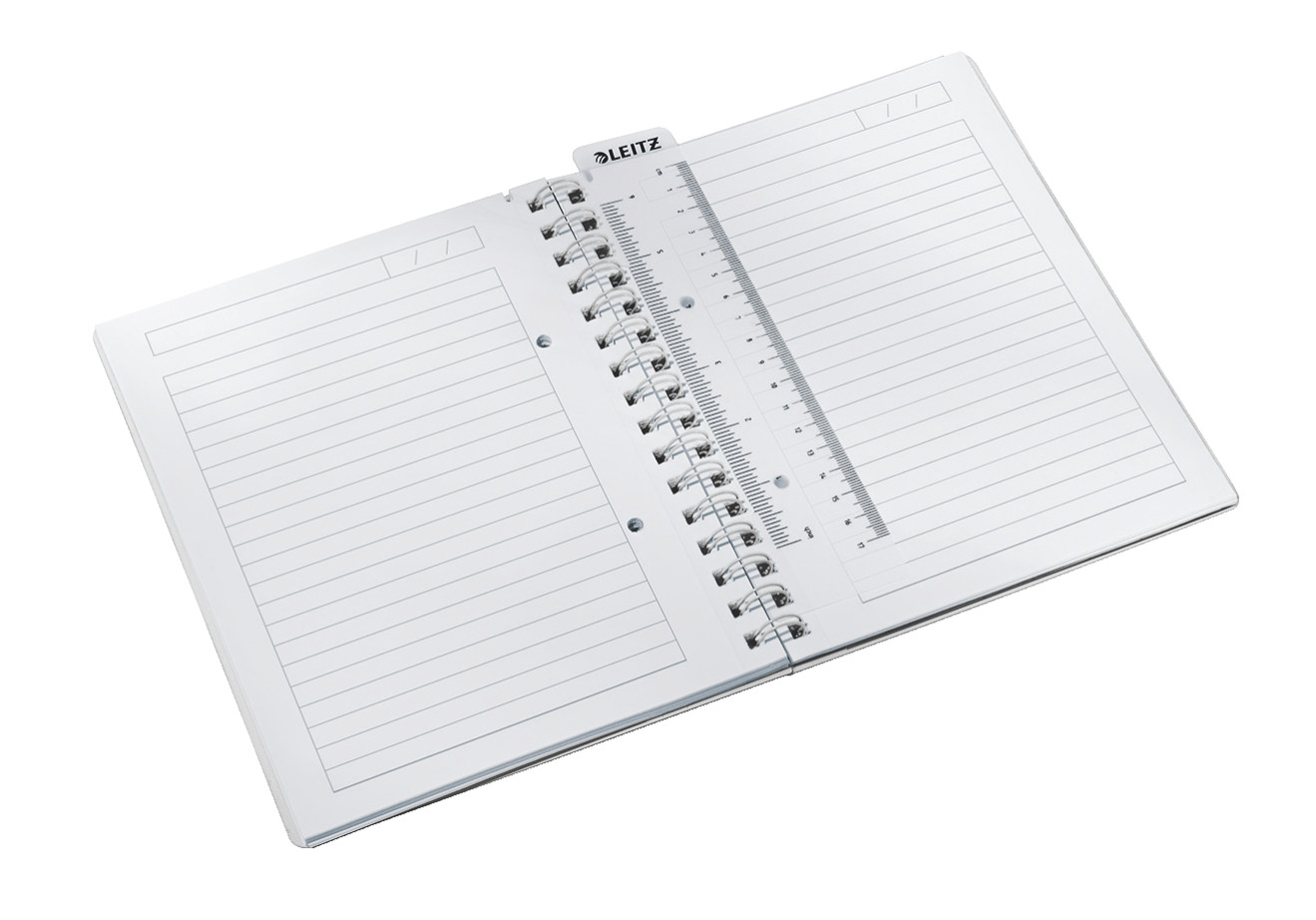 Leitz Notatbok WOW PP A5 lin. 80a m/hull rosa