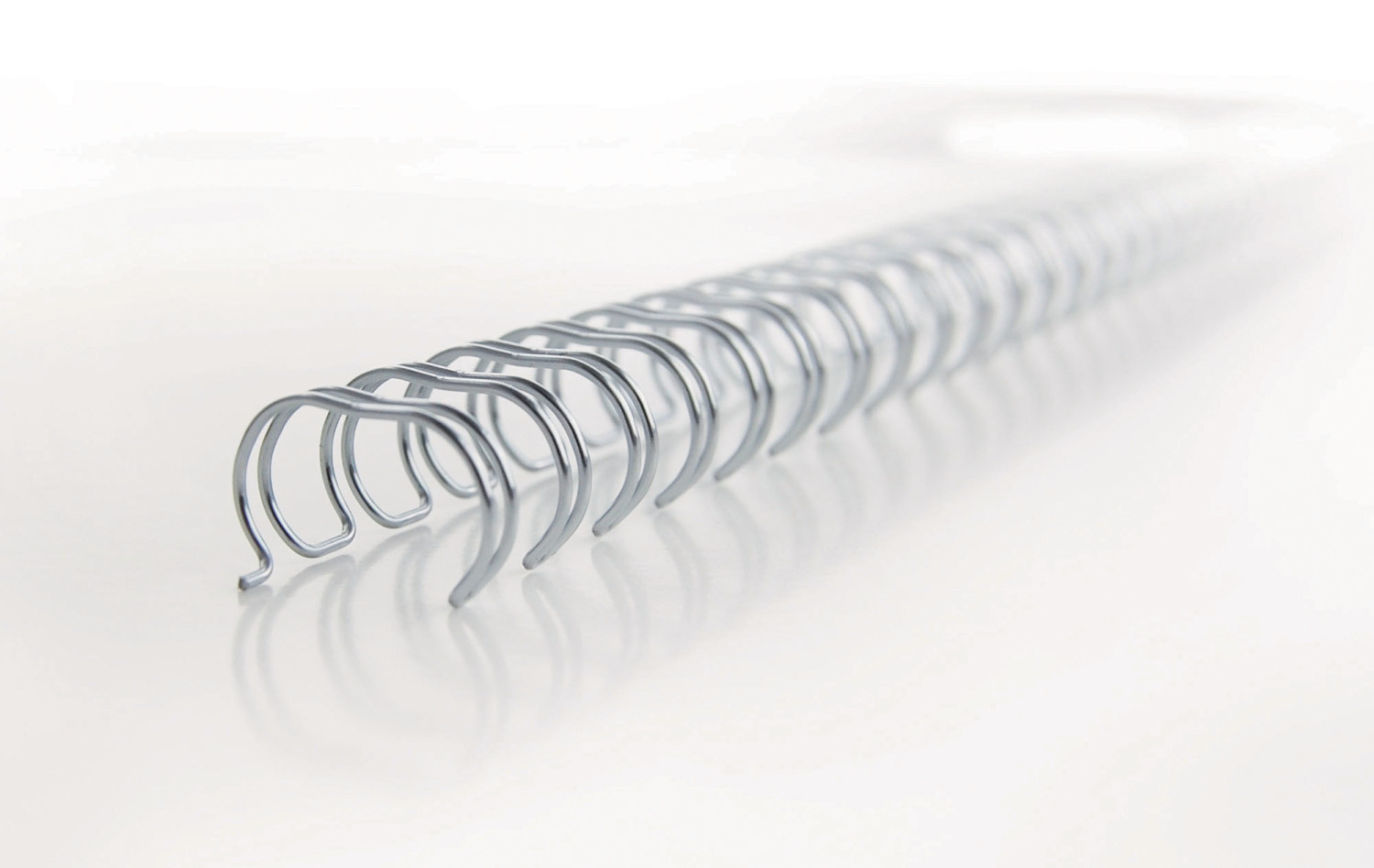 Metallspiral GBC 6mm 34r 3:1 Hvit (100 stk)