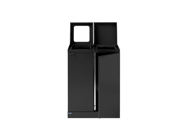 BildeAvfallsbeholder Bica 886 2X45L Antrasitt