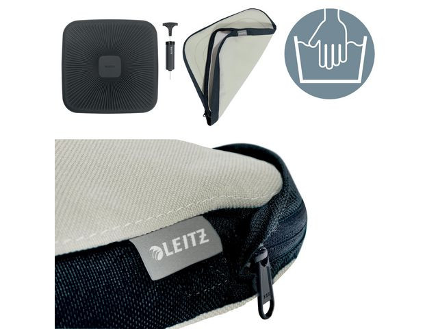 Sittepute Leitz Ergo M/Trekk Lys Grå