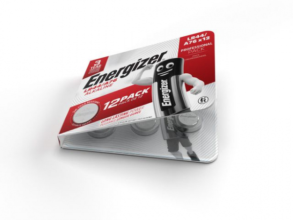 Batteri Energizer Alk Lr44 (12 stk)