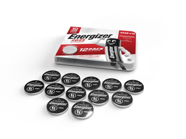 Batteri Energizer Lithium Cr2025 (12 stk)
