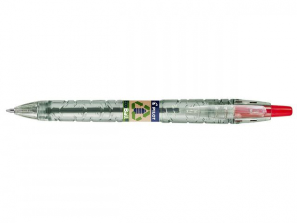 Kulepenn Pilot B2P Ecoball 1,0 Rød (10 stk)