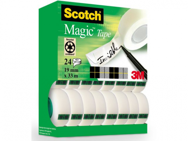 Tape Scotch Magic 19Mmx33M (24 stk)
