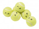 Tennisball Gul (6 stk)