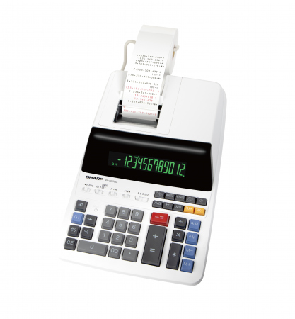 SHARP Utskriftskalkulator SH-EL2607LG