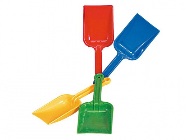 Plastspade 18Cm (10 stk)