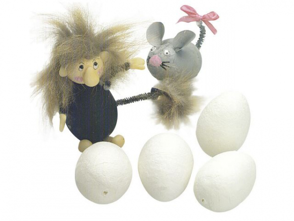 Vattegg Hvit M/Hull I Bunn (25 stk)