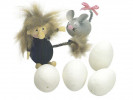 Vattegg Hvit M/Hull I Bunn (25 stk)