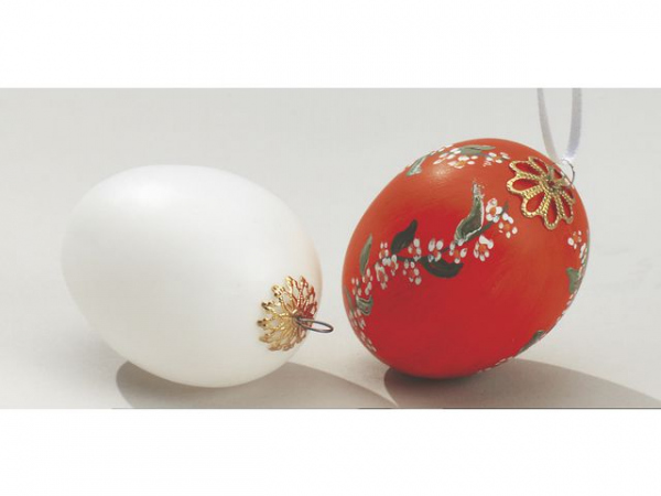 Plastegg Hvit (25 stk)
