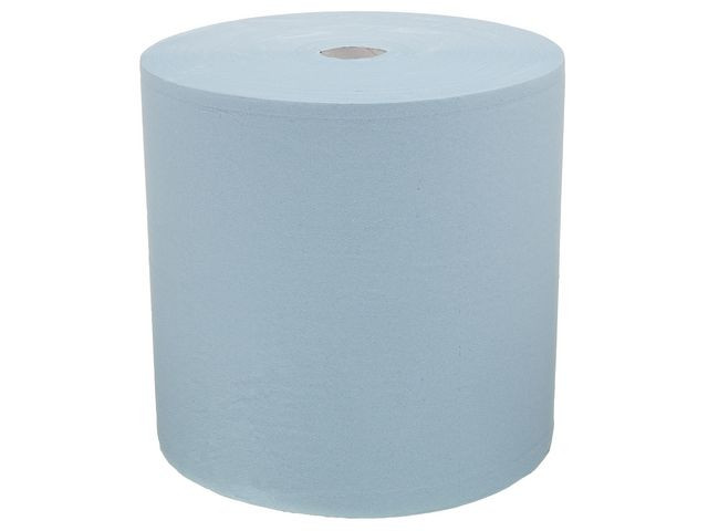 BildeIndustritørk Wypall Ultra+ 3L 254,6M Blå