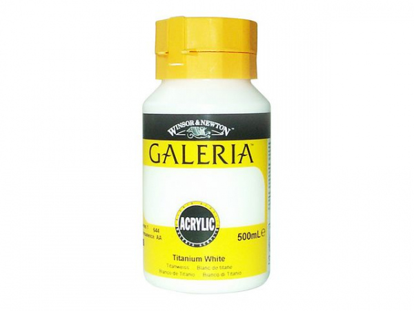 Akrylfarge Galeria 500Ml Hvit