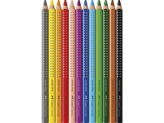 BildeFargeblyant Faber-Castell Jumbogrip (12 stk)