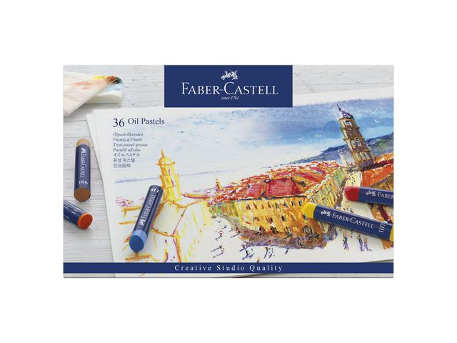 BildeOljepastellkritt Faber Castell (36 stk)