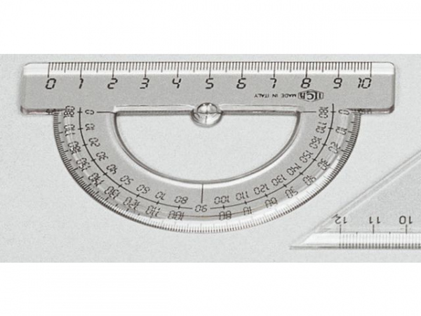 Gradskive Plast 180 Grader 10Cm (20 stk)