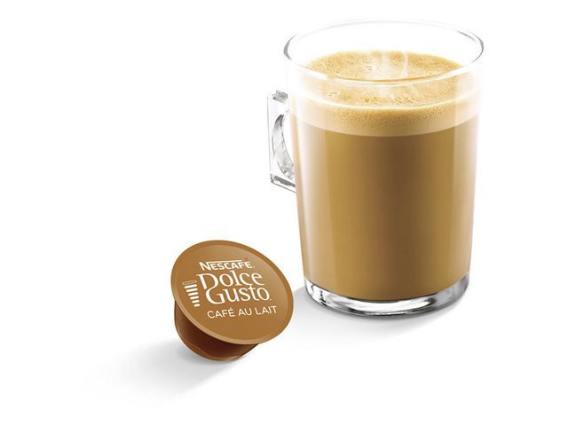 BildeKaffekapsel Dolce Gusto Cafe Au Lait (16 stk)