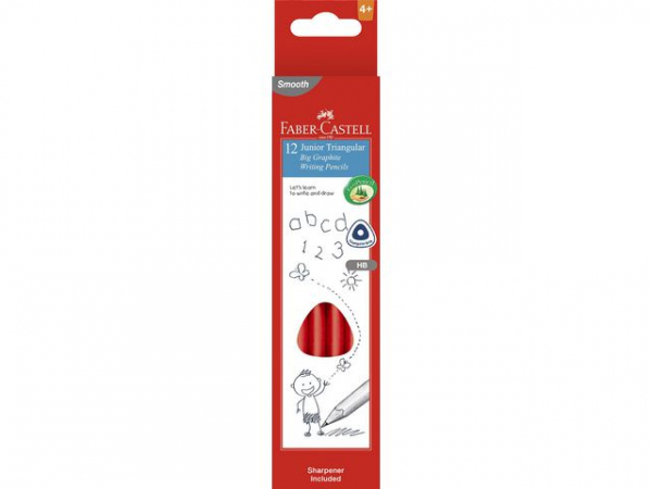Blyant Faber-Castell Trekantet B (12 stk)