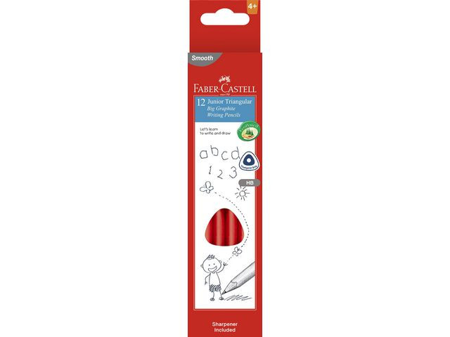 BildeBlyant Faber-Castell Trekantet B (12 stk)
