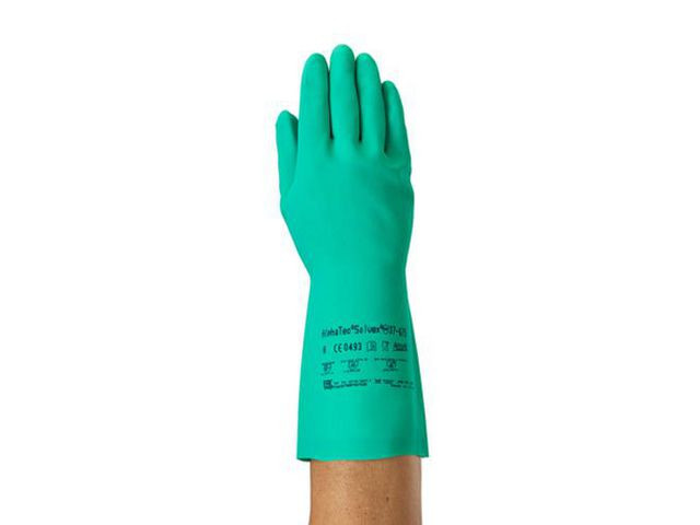 BildeHanske Alphatec Solvex 37-675 Nitril 9