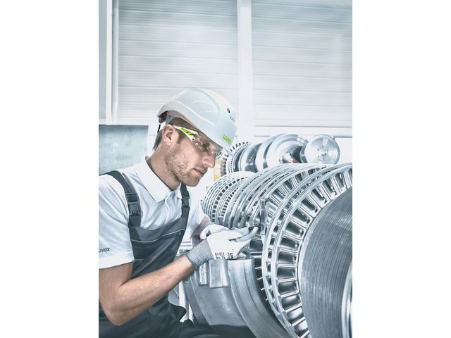 BildeVernebrille Uvex Pheos Klar S Hvit/Grønn