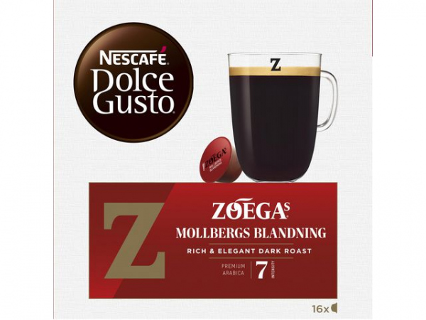 Kaffekapsel Dolce Gusto Mollbergs (16 stk)