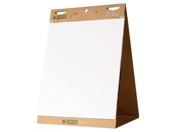 Flippoverblokk Bi-Office Bord 50X58Cm (6 stk)