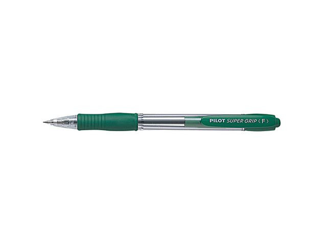BildeKulepenn Pilot Supergrip F Grønn (12 stk)