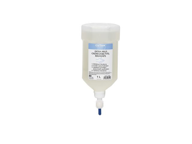 BildeHåndsåpe Cutan Extra Mild Kremsåpe 1L (6 stk)