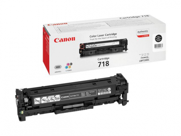CANON Toner 2662B002 718 Black