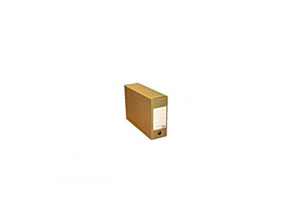 Arkivboks Folio 10,5Cm Massiv Papp M/Hul (50 stk)