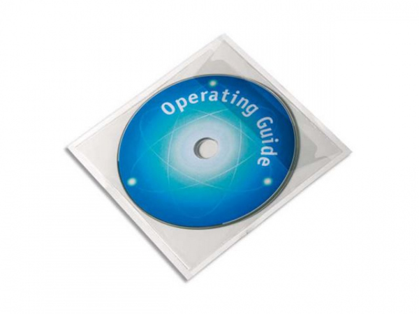 Cd/Dvd Konvolutt Durable I Plast (10 stk)