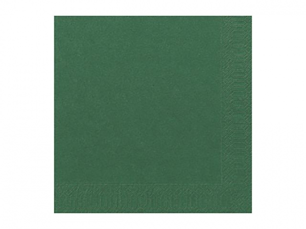 Serviett Duni 3L 33Cm Mørk Grønn (125 stk)
