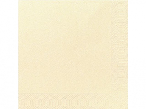 Serviett Duni 3L 40Cm Vanilje (125 stk)
