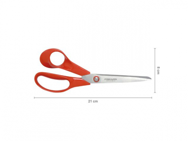 Saks Fiskars Universal 21Cm Venstrehendt (5 stk)