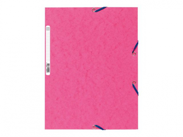 Strikkmappe Exacompta A4 3 Kl 400G Rosa (25 stk)