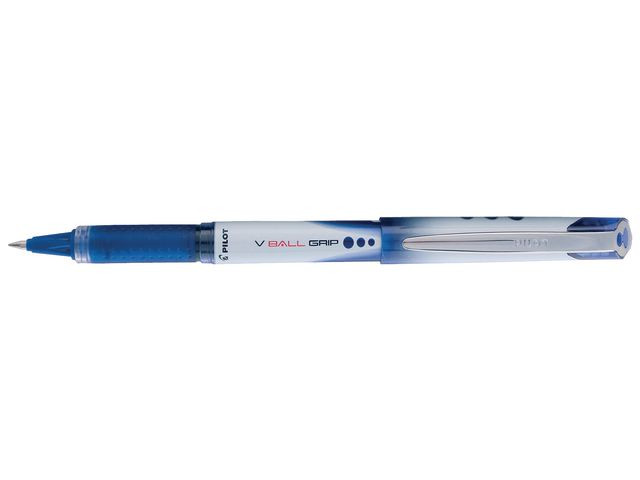 BildeRollerpenn Pilot V-Ball Grip 0,5Mm Blå (12 stk)
