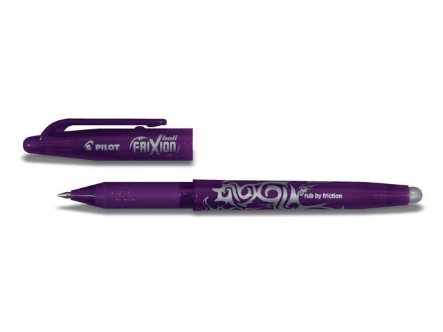 BildeGeleroller Pilot Frixion Ball 0,7 Lilla (12 stk)