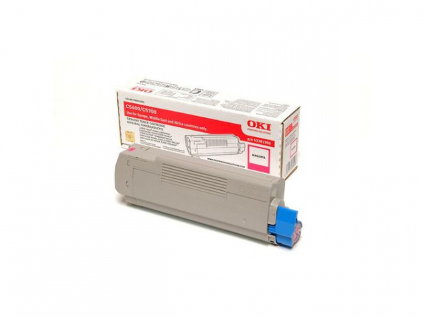 Toner Oki 43381906 2K Rød