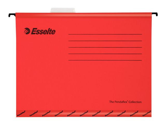 BildeHengemappe Esselte Standard A4 Rød (25 stk)