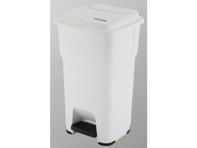 BildePedalbøtte Vileda Hera 60L Hvit