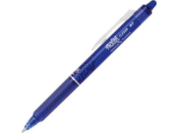 Geleroller Pilot Frixion Click 0,7 Blå (12 stk)