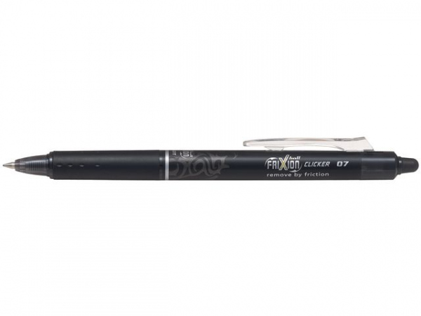 Geleroller Pilot Frixion Click 0,7 Sort (12 stk)