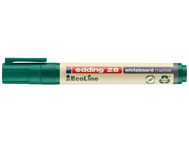 BildeWhiteboardpenn Edding 28 Ecoline Grønn