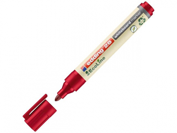 Whiteboardpenn Edding 28 Ecoline Rød