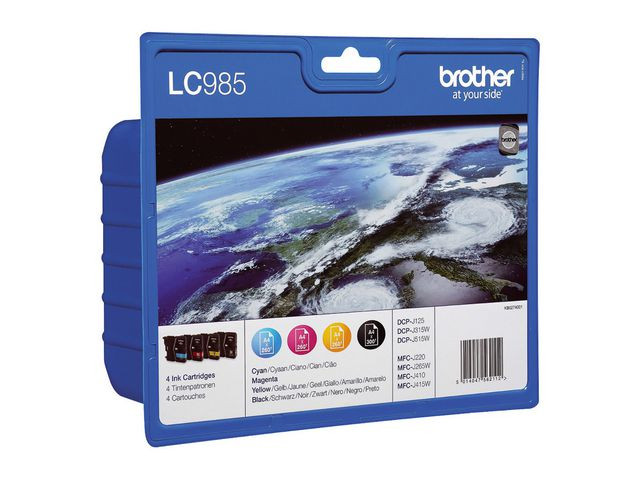 BildeBROTHER Ink LC985VALBP LC-985 Multipack