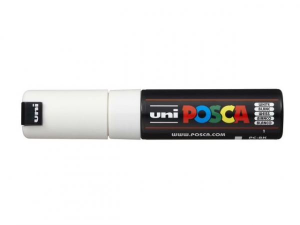 Paintmarker Uni Posca Pc-8K Hvit