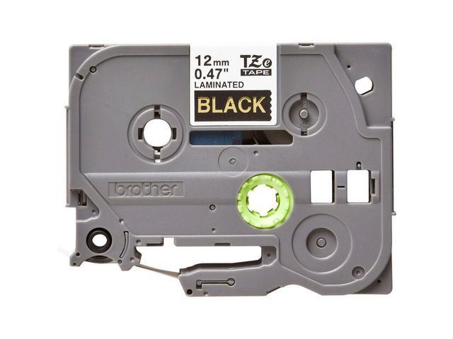BildeTape Brother Tze-334 12Mmx8M Gull/Sort