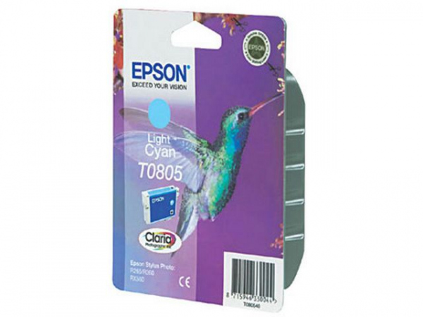 Blekk Epson T0805 C13T08054011 Lys Blå