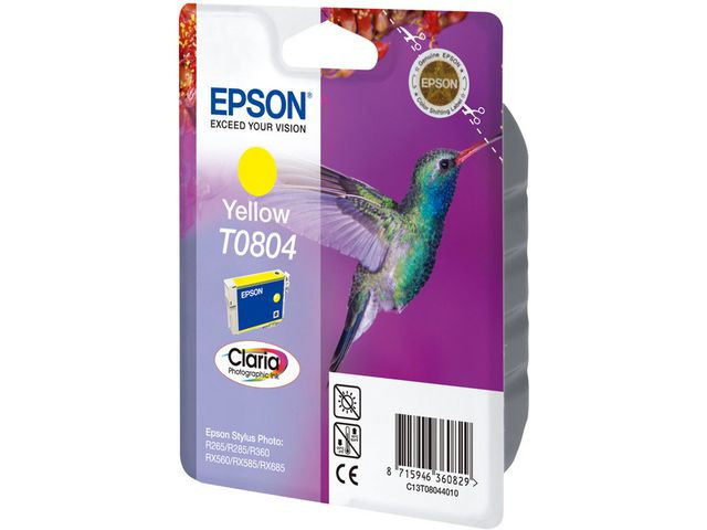 BildeBlekk Epson T0804 C13T08044011 Gul